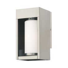 Bleecker Single Light 9" Tall Outdoor Wall Sconce