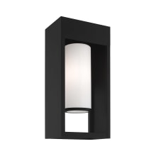 Bleecker Single Light 17" Tall Outdoor Wall Sconce