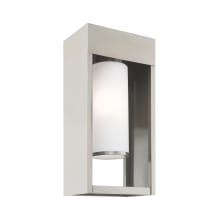 Bleecker Single Light 17" Tall Outdoor Wall Sconce