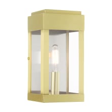 York 9" Tall Outdoor Wall Sconce