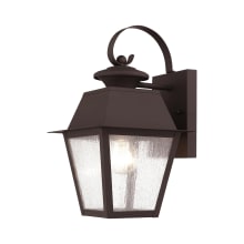 Mansfield Single Light 13" High Outdoor Wall Sconce