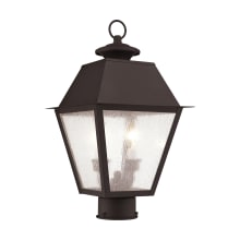 Mansfield 2 Light 16-1/2" High Outdoor Post Light