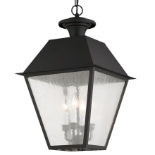 Mansfield Outdoor Pendant with 4 Lights