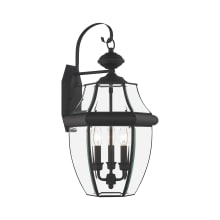 Monterey 3 Light Outdoor Wall Sconce