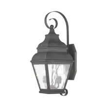 Exeter 2 Light 21-1/2" High Outdoor Wall Sconce