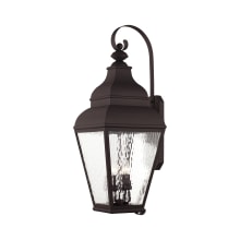 Exeter 4 Light 37" Tall Outdoor Wall Sconce