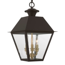 Wentworth 3 Light 12" Wide Commercial Pendant