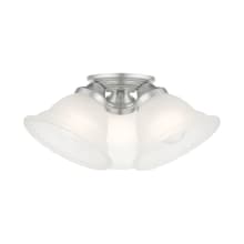 Wynnewood 3 Light 16" Wide Semi-Flush Ceiling Fixture