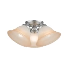 Wynnewood 3 Light 16" Wide Semi-Flush Ceiling Fixture