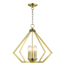 Prism 5 Light 20" Wide Taper Candle Style Chandelier