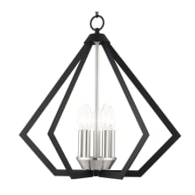 Prism 5 Light 20" Wide Taper Candle Style Chandelier