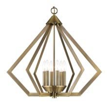 Prism 6 Light 26" Wide Taper Candle Style Chandelier