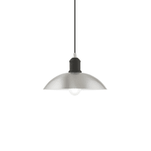 Single Light 13" Wide Pendant