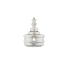 Single Light 13" Wide Pendant