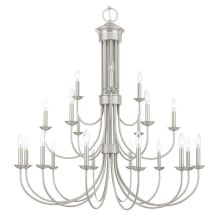 Estate 21 Light 42" Wide Taper Candle Style Chandelier