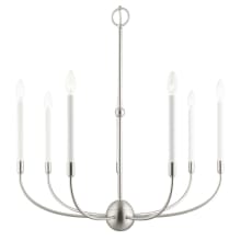 Clairmont 7 Light 28" Wide Candle Style Chandelier