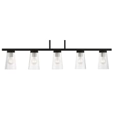 Cityview 5 Light 5" Wide Commercial Linear Chandelier