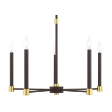 Karlstad 5 Light 24" Wide Candle Style Chandelier