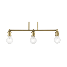 Lansdale 3 Light 6" Wide Commercial Linear Chandelier