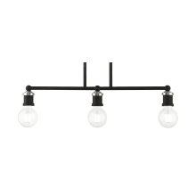 Lansdale 3 Light 6" Wide Commercial Linear Chandelier