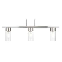 Carson 3 Light 5" Wide Commercial Linear Chandelier