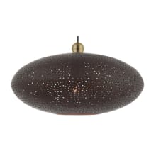 Dublin Single Light 16" Wide Pendant