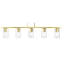 Clarion 5 Light 5" Wide Commercial Linear Chandelier