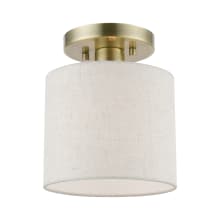 Blossom 7" Wide Flush Mount Drum Ceiling Fixture