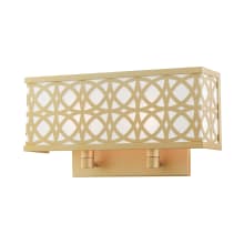 Calinda 2 Light 8" Tall Wall Sconce