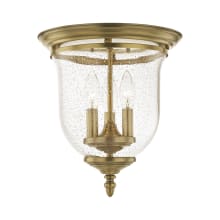 Legacy 3 Light Flush Mount Ceiling Fixture