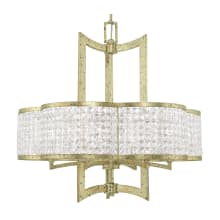 Grammercy 6 Light 26" Wide Single Chandelier with Clear Crystal Diffusers
