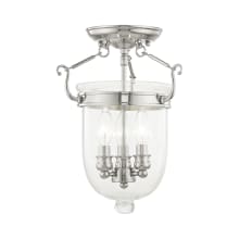 Jefferson 3 Light Semi-Flush Ceiling Fixture