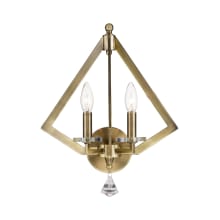 Diamond 2 Light Double Sconce