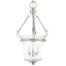 Cortland 2 Light 11" Wide Pendant with Clear Glass Shade