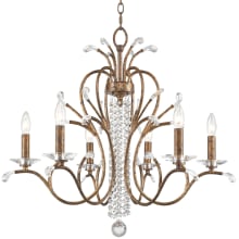 Serafina 6 Light 1 Tier Crystal Candle Style Chandelier