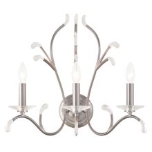 Serafina 3 Light Candle-Style Sconce Wall Sconce