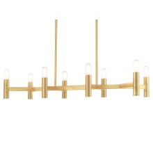 Copenhagen 8 Light 40" Wide Linear Chandelier