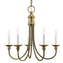 Coventry 5 Light 1 Tier Candle Style Chandelier