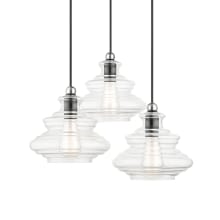 Everett 3 Light 20" Wide Multi Light Pendant