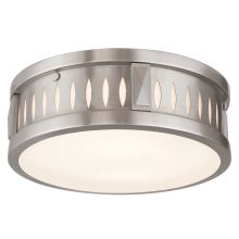 Vista 2 Light Flush Mount Ceiling Fixture