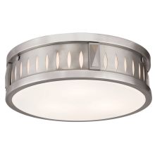 Vista 3 Light Flush Mount Ceiling Fixture