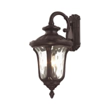 Oxford 3 Light 23" Tall Outdoor Wall Sconce