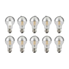Pack of (10) 7.7 Watt Vintage Edison Dimmable A19 Medium (E26) LED Bulbs - 800 Lumens, 3000K, and 90CRI