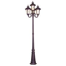 Oxford 4 Light Outdoor Post Light with Post Included