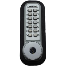 2000 Series Surface Mount Keyless Entry Single Combination Mechanical Knob Set with Key Override