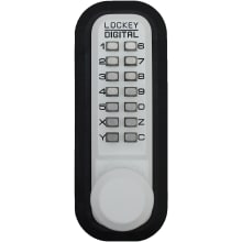 2000 Series Keyless Entry Single Combination Knob Set with Auto Lock and Optional Passage Function