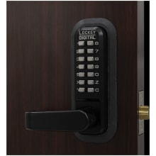 2000 Series Keyless Entry Double Combination Mechanical Lever Set with Optional Passage Function