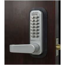 2000 Series Keyless Entry Double Combination Mechanical Lever Set with Optional Passage Function