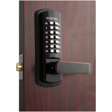 3000 Series Keyless Entry Single Combination Mechanical Lever Set with Optional Passage Function