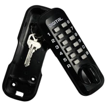 Digital Key Safe Box with Removable Front Cover